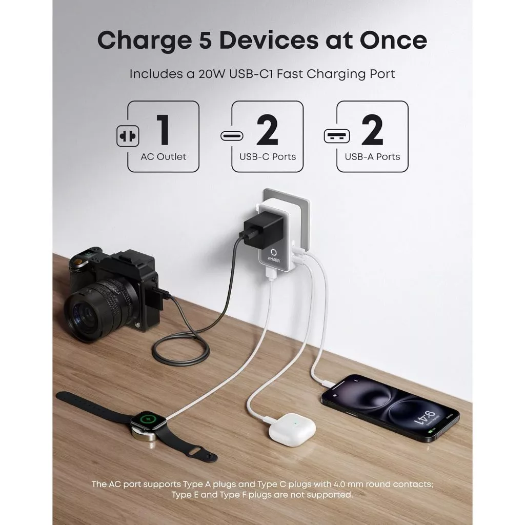 Anker Nano Travel Adapter