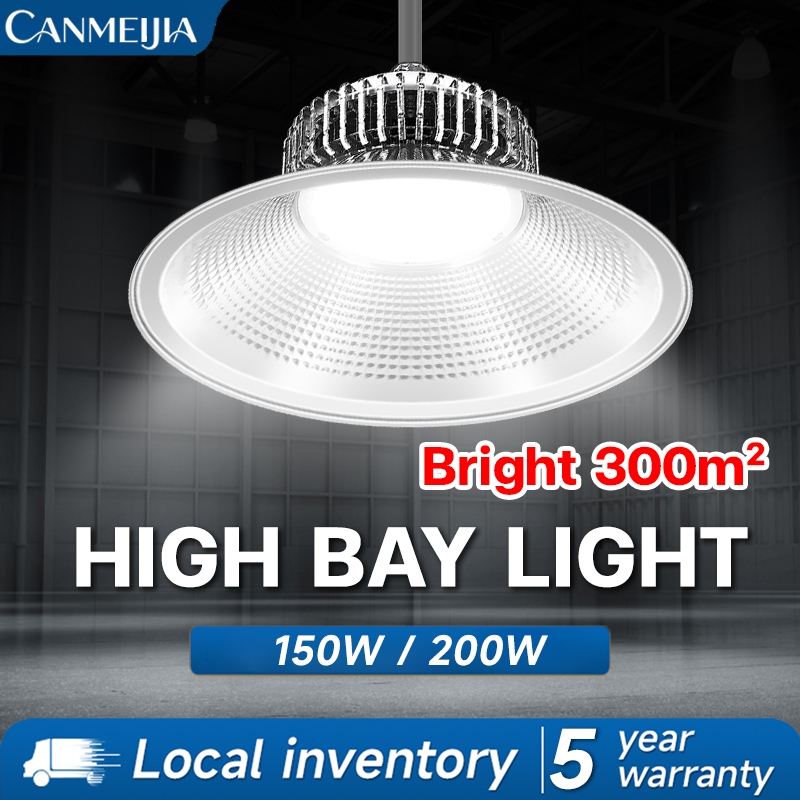 LED High Bay Light Lighting Industrial Light 150W 200W Waterproof Fin ...