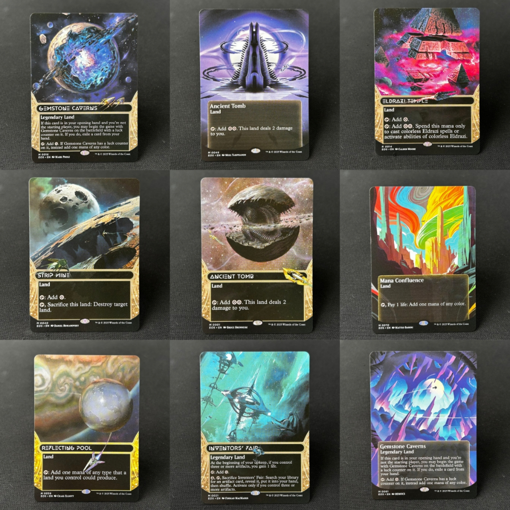 TCG/EDH Game Test Cards - Holo Nonfoil Foil - Edge of Eternities ...