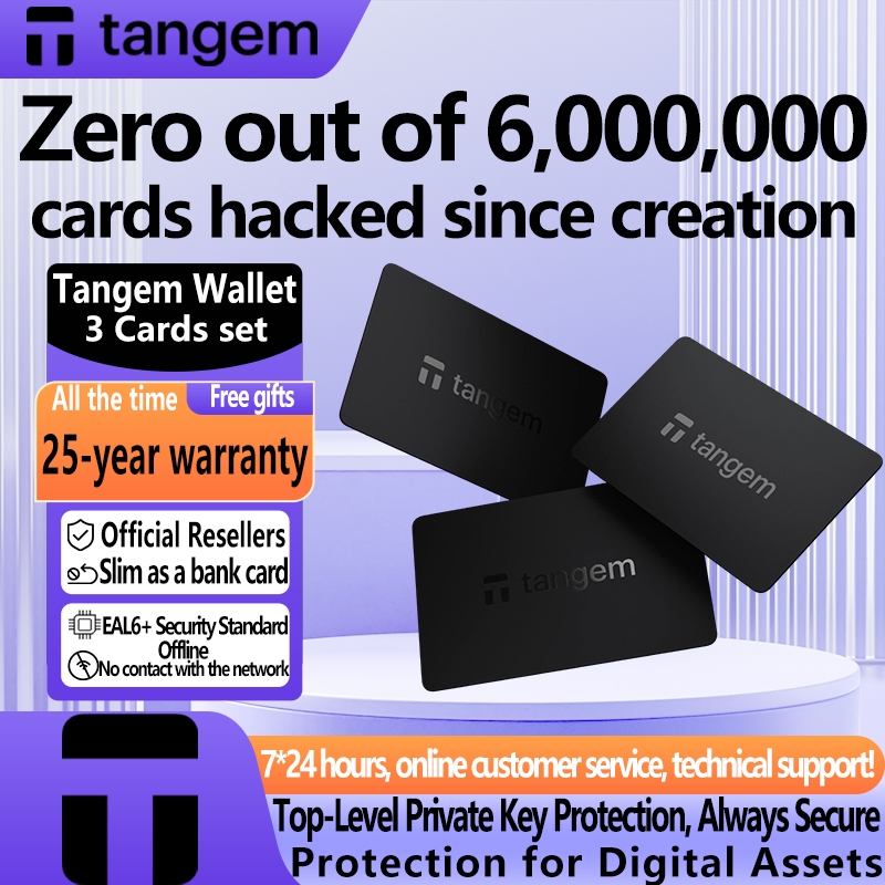 Tangem Hardware Wallet Cold Wallet Cryptocurrency Wallet Blockchain ...