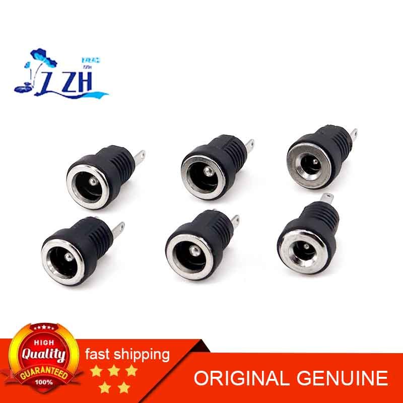 DC Power Socket DC022B 5.5-2.1mm/2.5 Panel Power Socket Interface ...