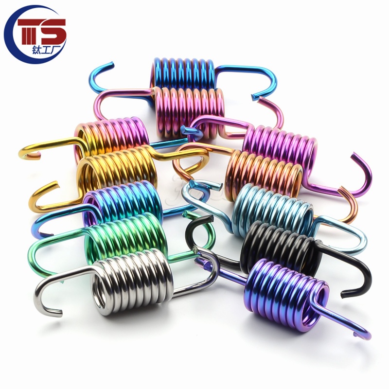 T TS Titanium Factory Titanium Alloy TC4 Motorcycle Side Bracket Spring ...