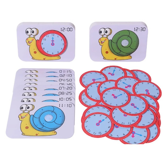 Teaching Clock Kit, Learning Clocks for Kids Learning Time for Home ...