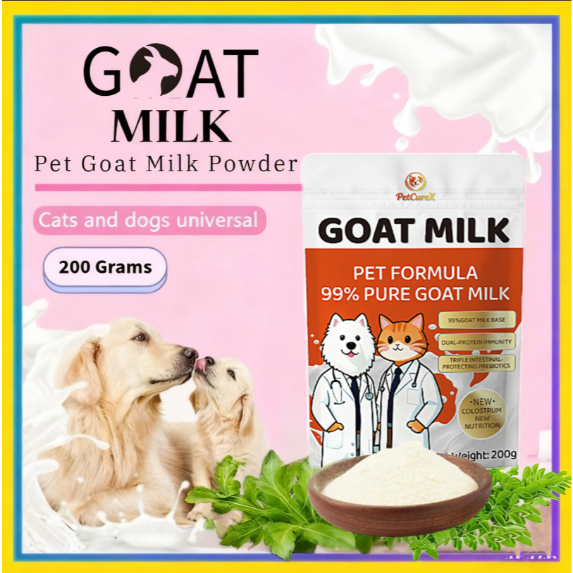 Curated visual reference: B1T1 200G Pet Pure Goats Milk Powder For Cats Kitten Photo Inspiration