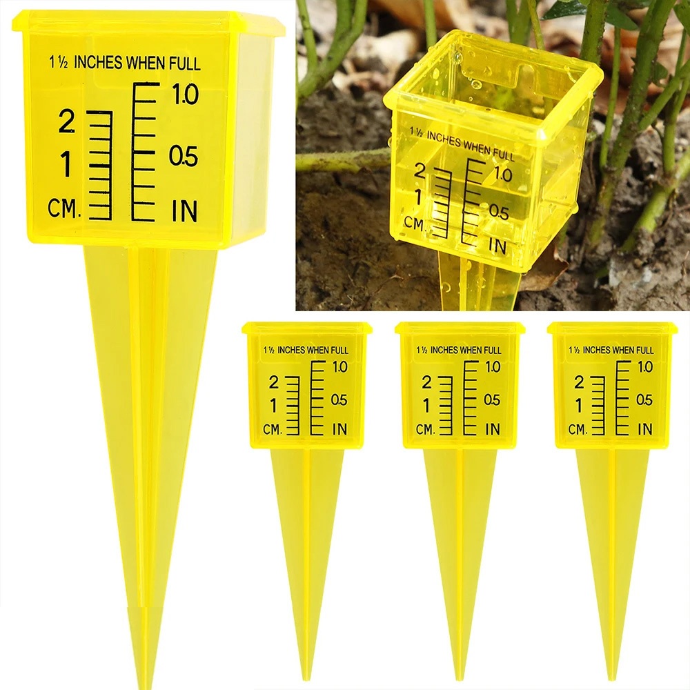 Plastic Rain Gauge with Scale Durable Precipitation Monitoring ...