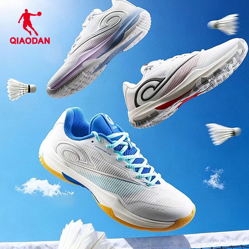 Qiaodan Ace Badminton Shoes Men Professional Pickleball Shoes