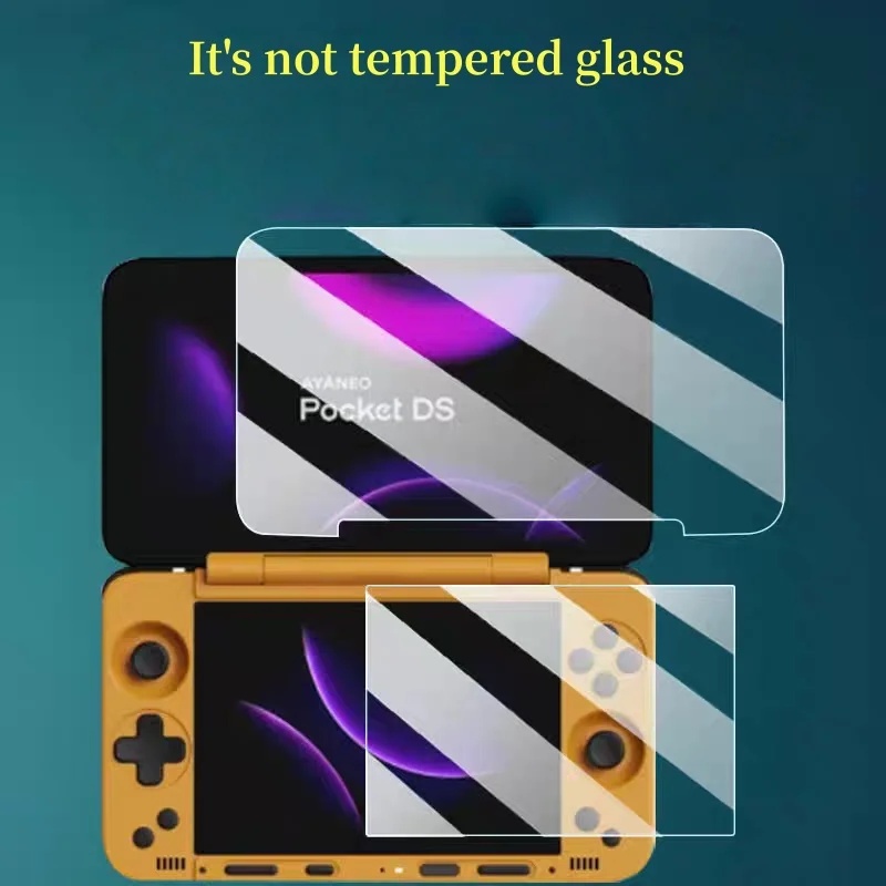 For AYANEO Pocket DS Dual Screen Game Console Screen Film Anti-scratch ...