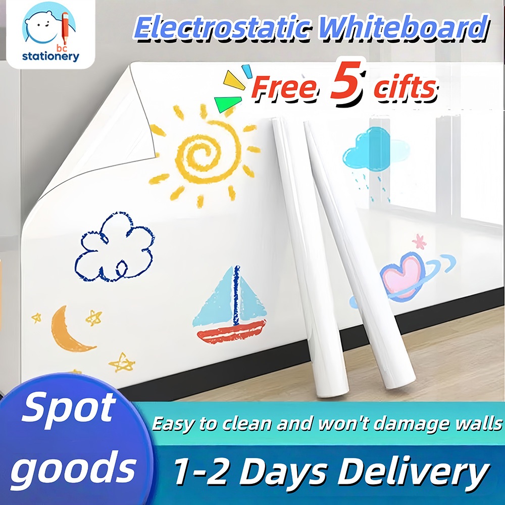 🤩Transparent Waterproof And Anti-oil Static Adsorption Wall Stickers