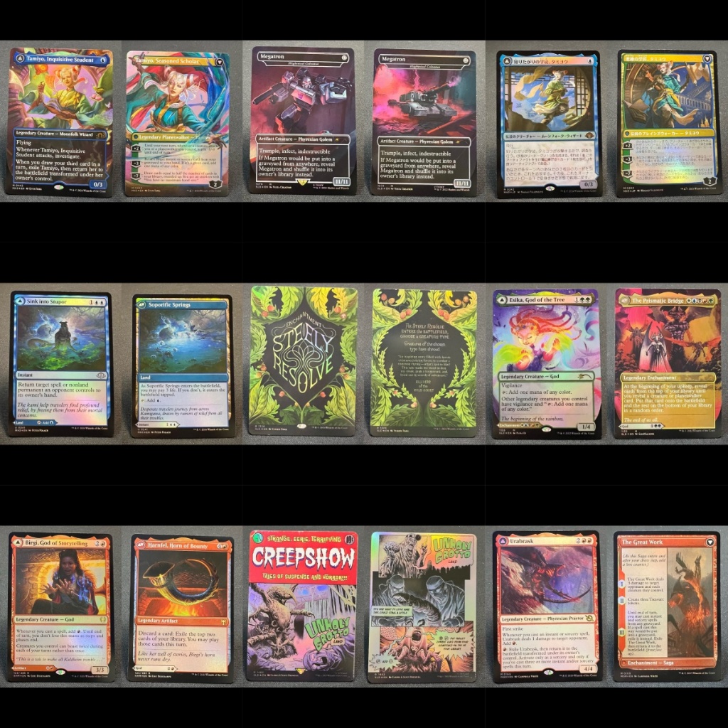 TCG/EDH Game Test Cards - Two Sides Foil Series 2 Test Cards - High ...