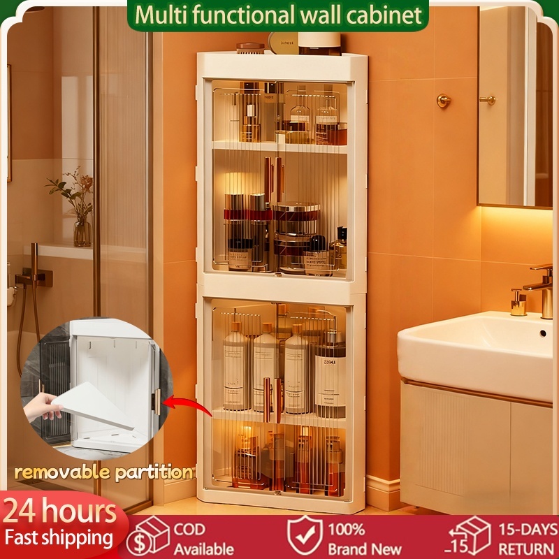 Multi-functional Large Capacity Triangular Storage Cabinet Shelf for ...