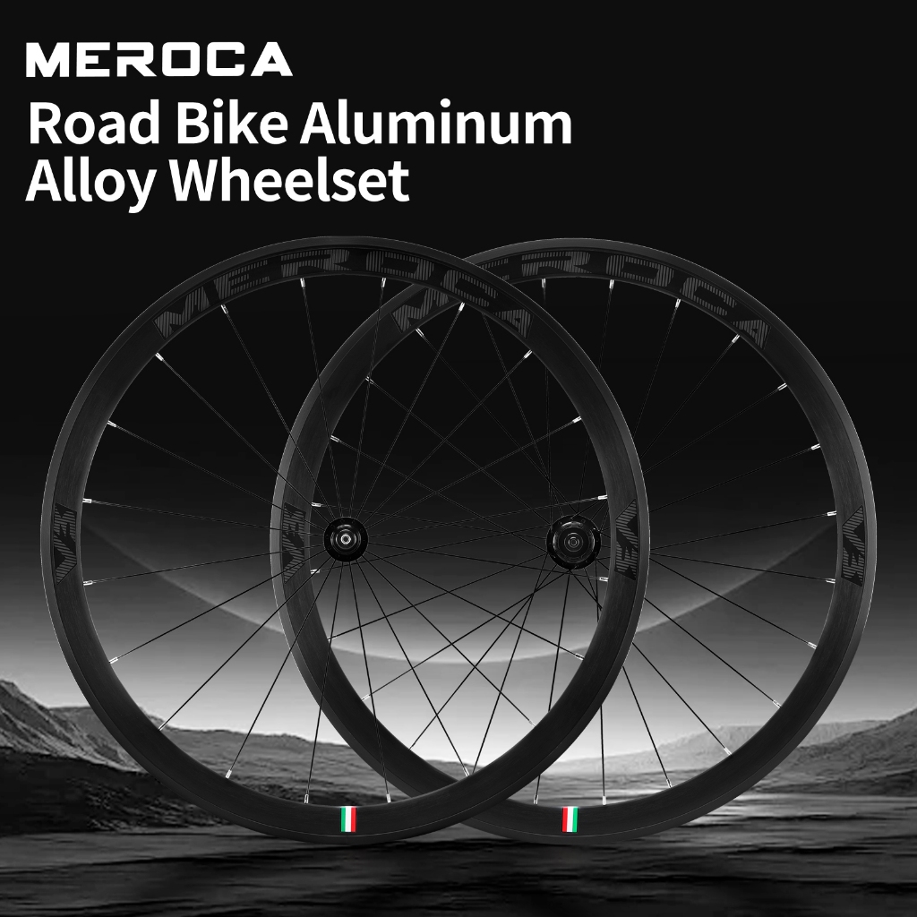 MEROCA V3 Road Bike 700C Alloy Wheelset Rim V Brake Disc Brake ...