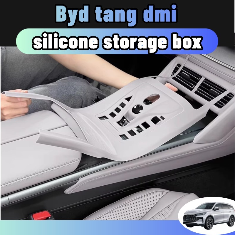 For byd tang dmi Car Storage Box Behind Screen Behind Central Console ...