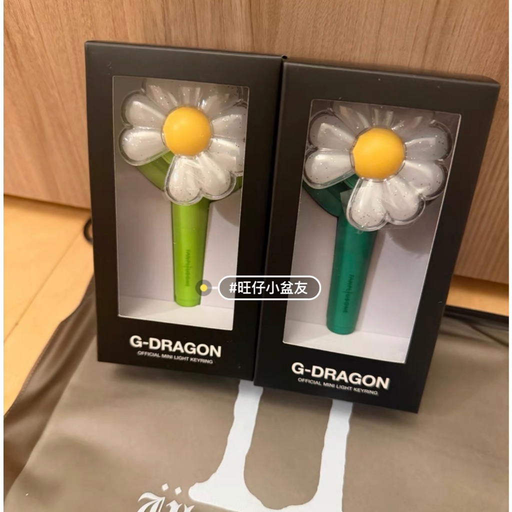 G GD GD GD Dragon Support Stick Keychain Green Genuine Brand New ...