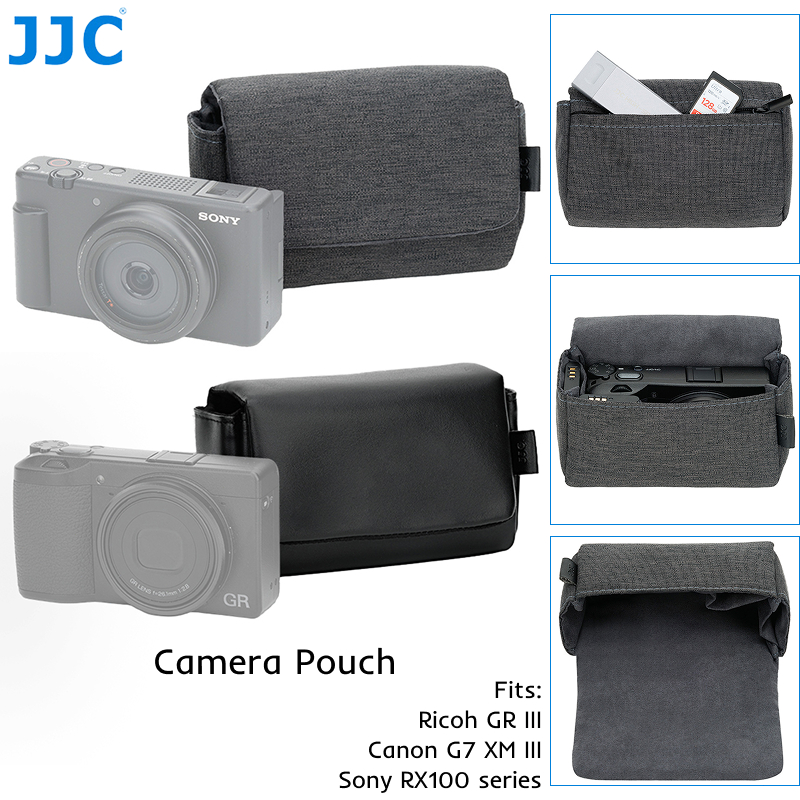 JJC Caricabatterie Triplo USB-C Per Ricoh GR IV E GR4 – Ricarica 3 Batterie DB-120 Con Protezione E LED