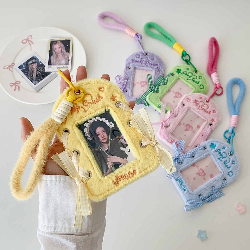 DIY Ribbon Polaroid Protective Case Star Chasing Small Card Holder ...