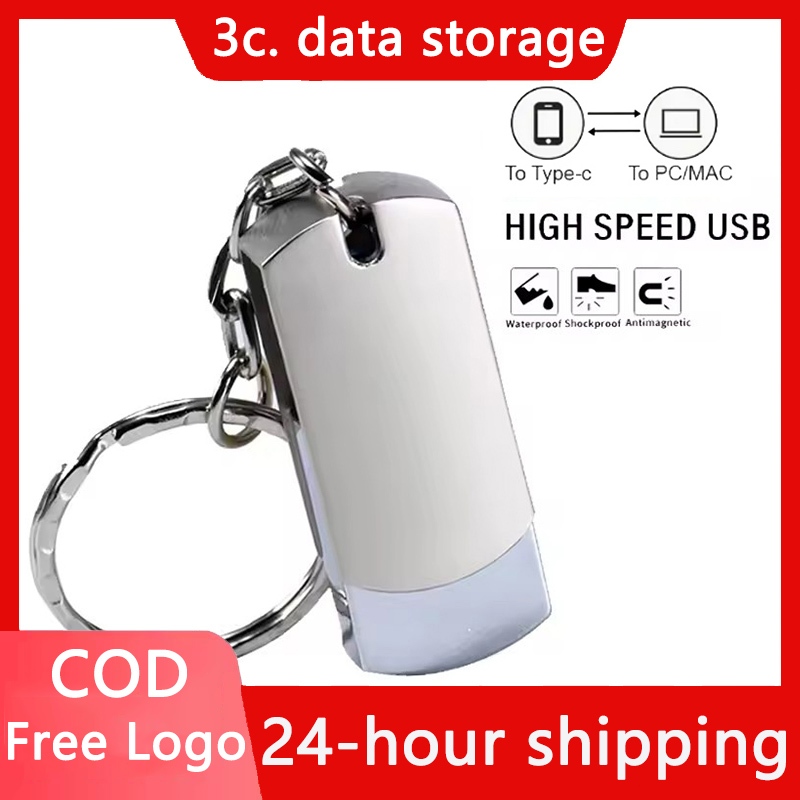 360°Rotating Flash Memory Driver 64GB, 128GB, 256GB, 512GB, 1TB, 2TB ...