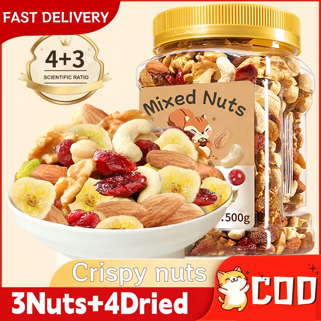 [COD]Mixed Nuts and Fruits Snack Trail Daily Mix Nuts Dried Fruits ...