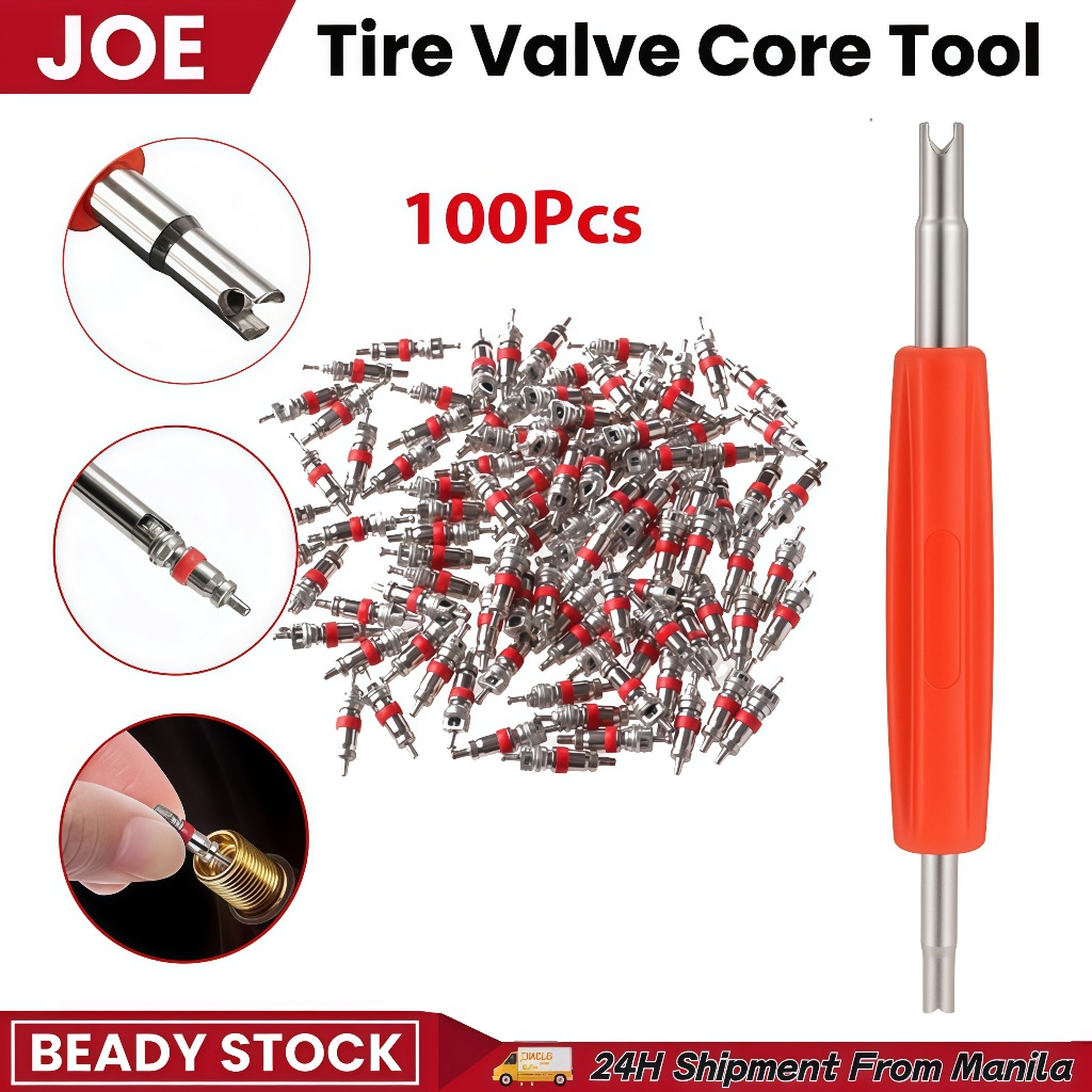 100pcs Tire Valve Core Tire Valve Stem/Valve Stem For Car Tire Tyre ...
