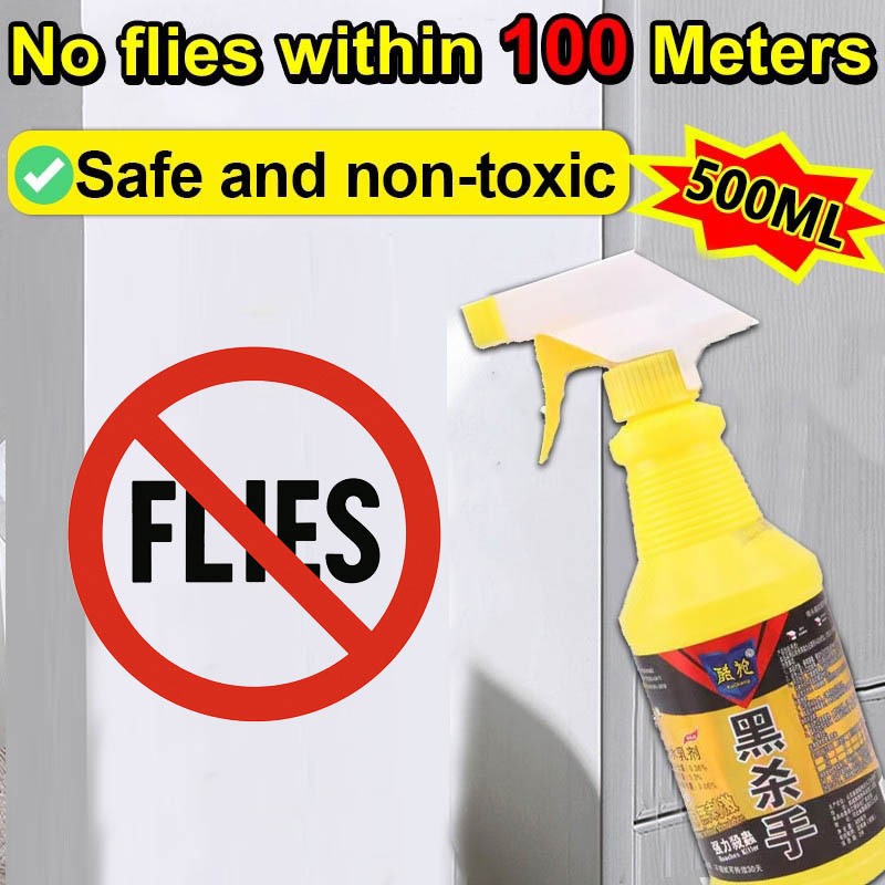 Buy 1 Take 1】500ML Fly Killer Spray – Quick Action Insect Repellent for ...