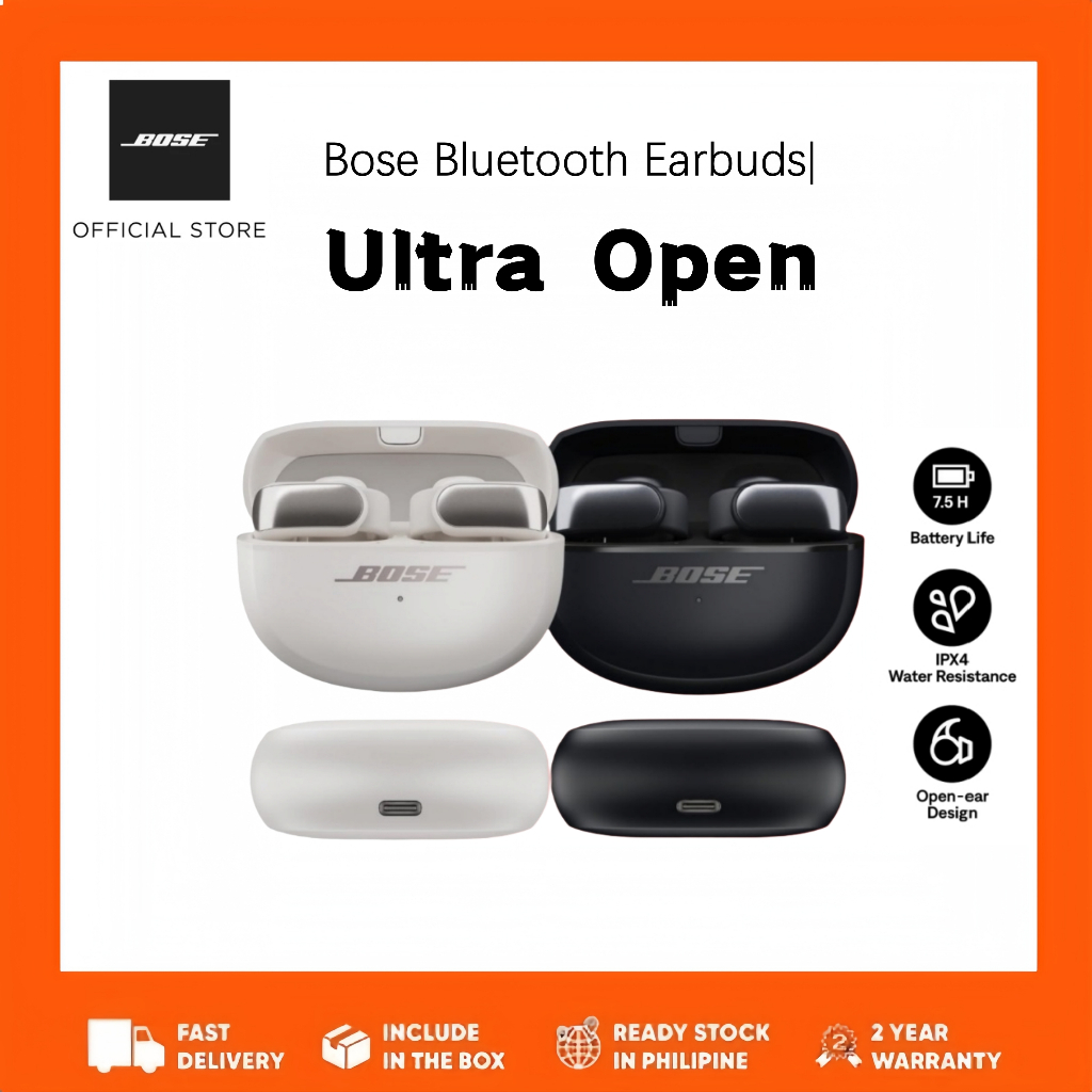 Bose Ultra Open Earbuds: World-Class Noise Cancelling, Spatial Audio ...