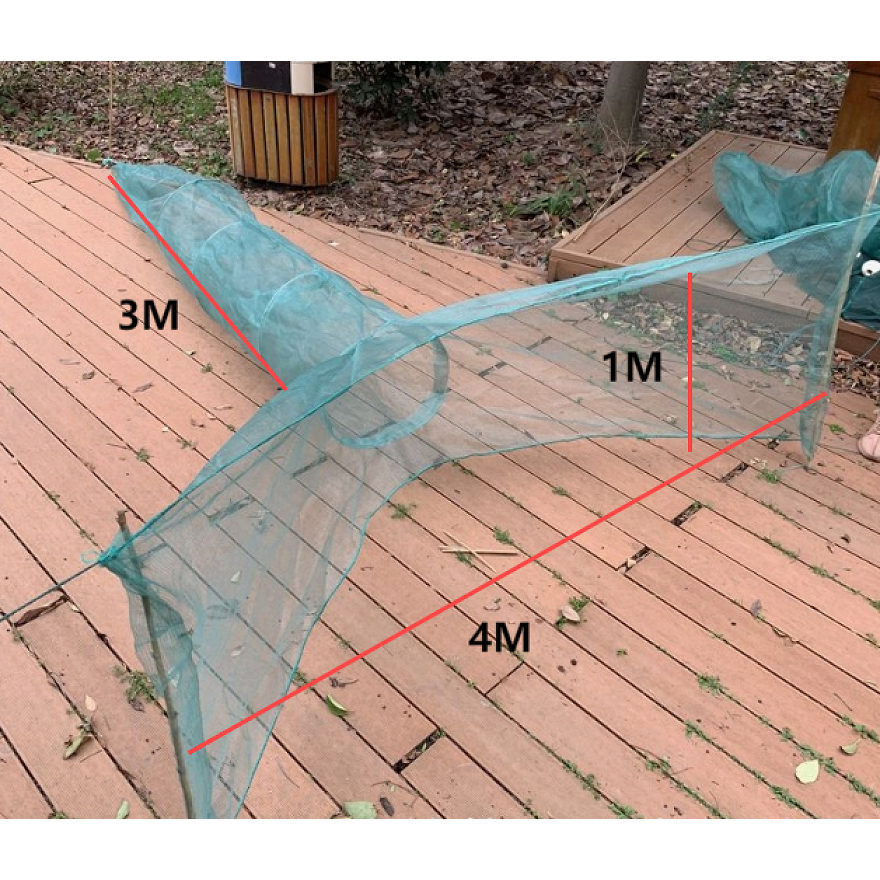 【COD】Fish Trap Portable Fish Shrimp Mesh CageFishing Trap Network ...