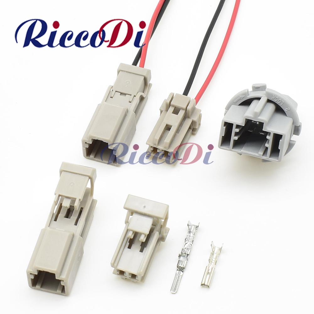 2 Pin Sumitomo Auto Wire Connector Male Female 2.2MM Socket For Nissan ...
