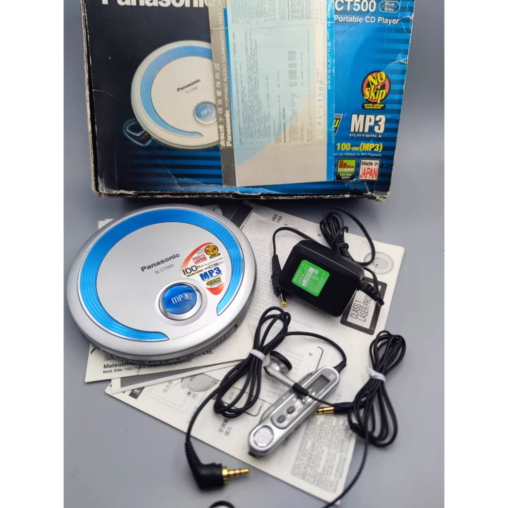 Panasonic SL-CT500 CD Walkman | 100-Hour Operation | Multi-Format ...