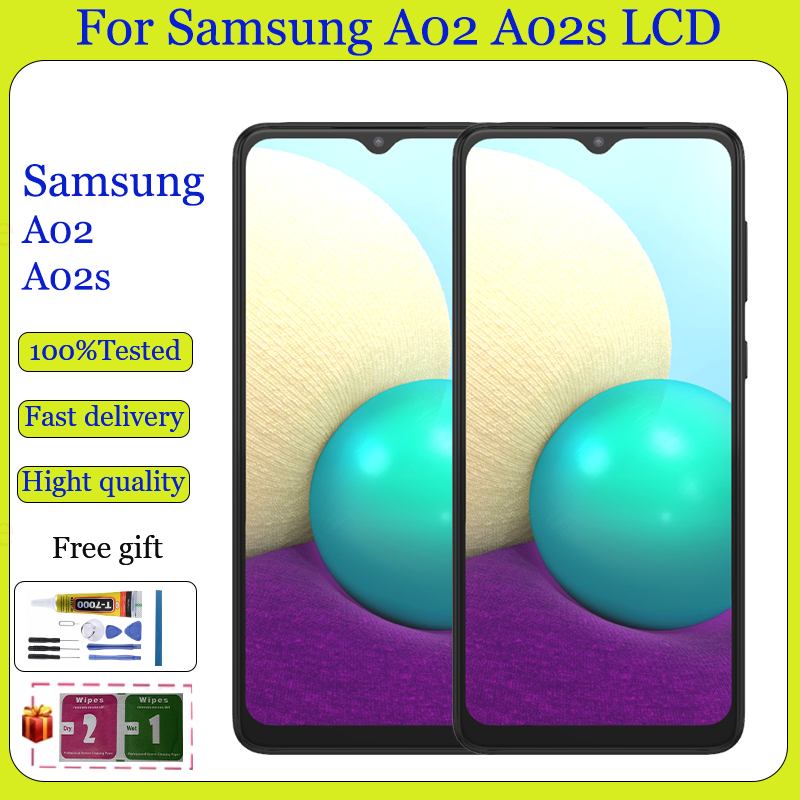Original For Samsung Galaxy A02 A02s LCD Display Touch Screen ...
