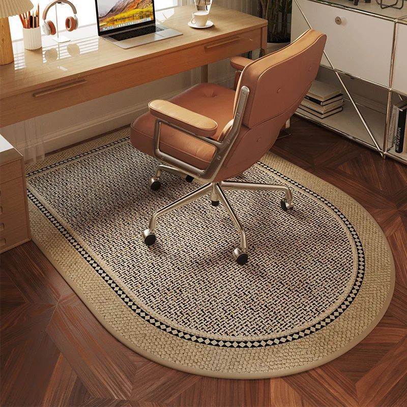 Computer chair rug, loop pile material, size 60*90cm to 100*120cm ...