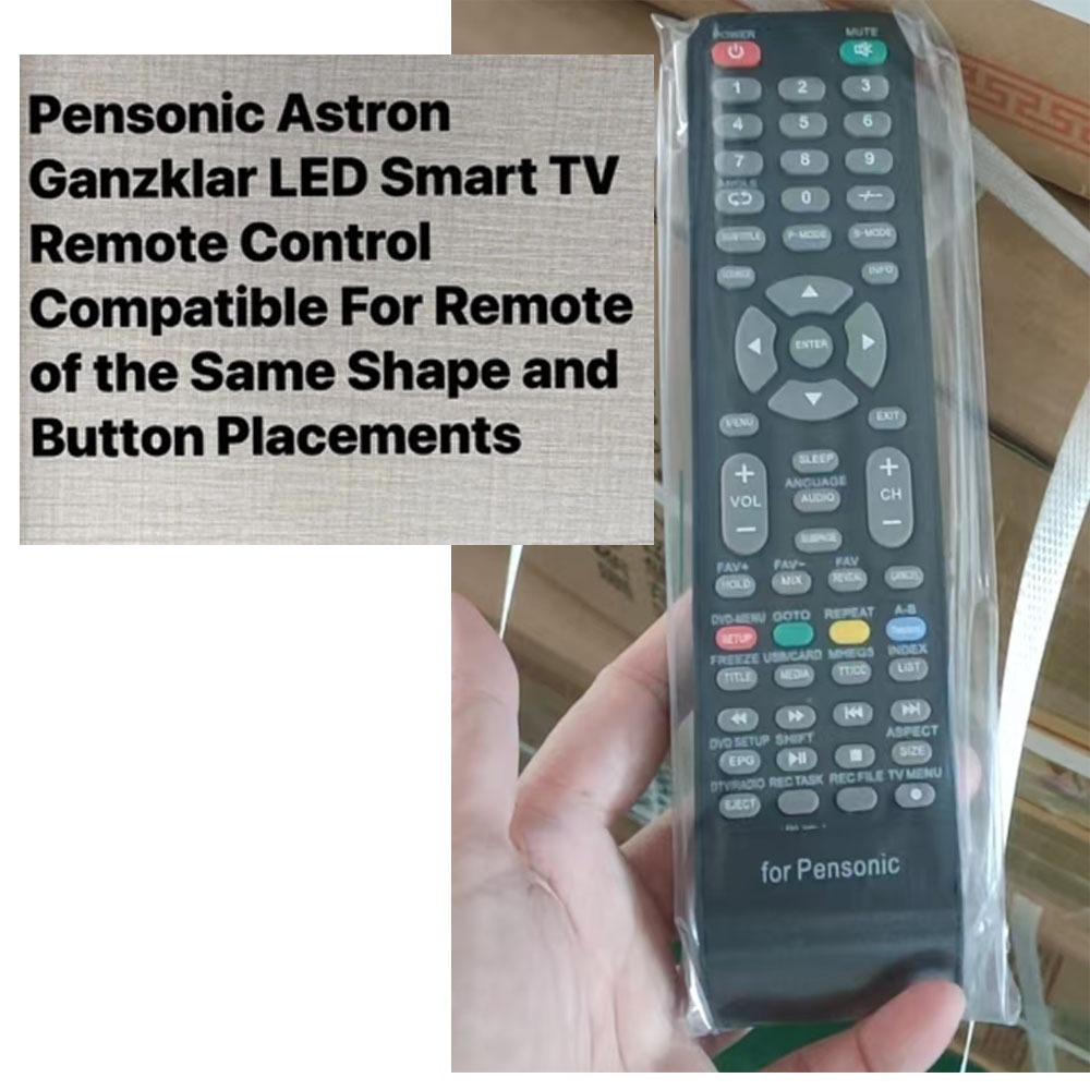 Universal Remote for Pensonic Smart TVs remote control No …