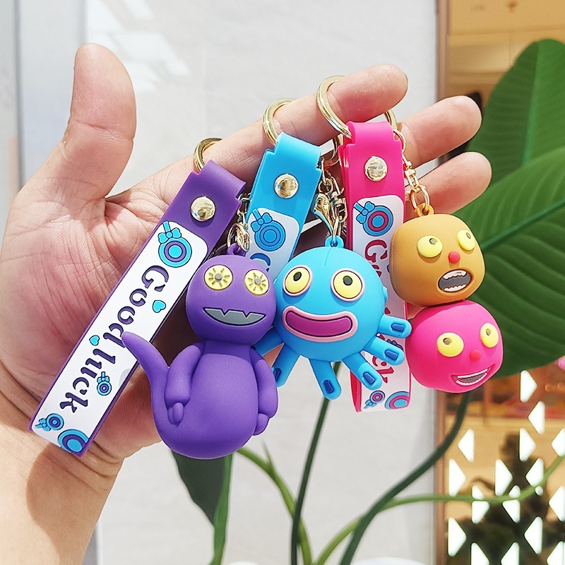 My Singing Monsters Keychain Wubbox Toe Jammer Thumpies Game Figure  Silicone Bag Charm Kids Birthday Gift | Shopee Philippines