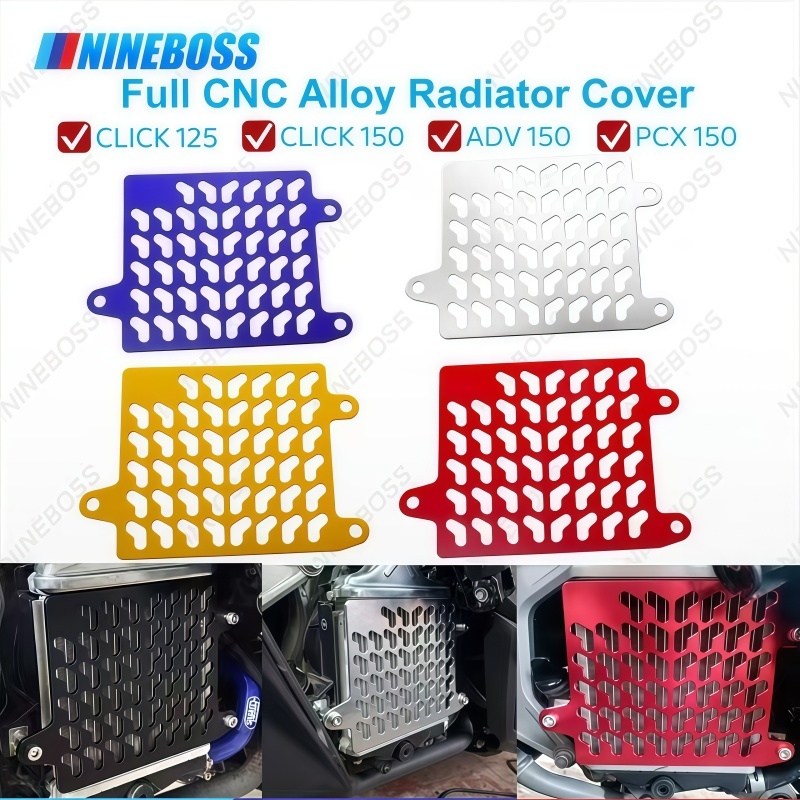 Full CNC Aluminum Alloy Radiator Cover for Click 125/Click 150/ADV 150 ...