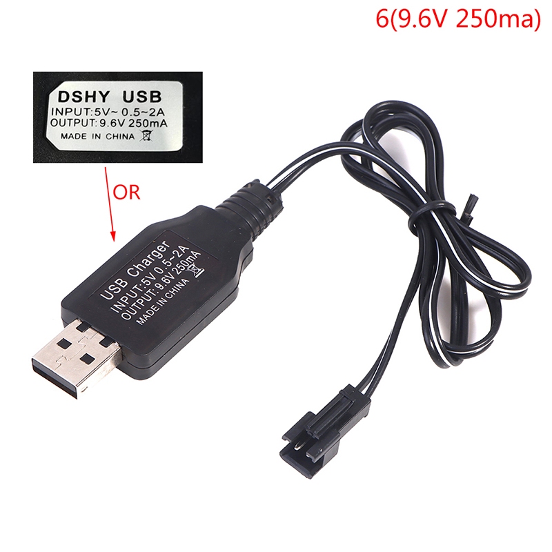 JENOR – Câble Chargeur USB 3.7V Pour Batterie De Quadricoptère Syma X5, Hubsan H107L, H107C