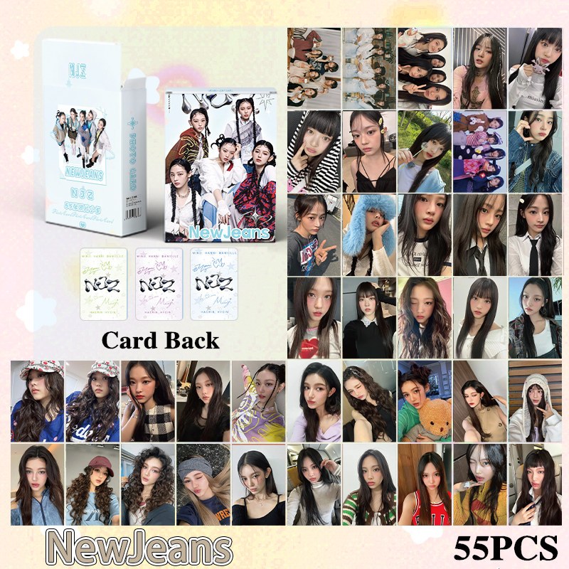 NewJeans Photocards 55pcs/box LOMO Postcard Collection | Shopee