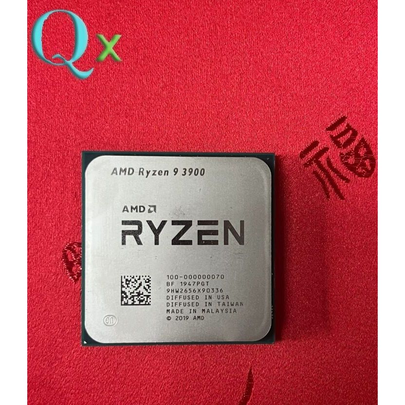 Ryzen 9 3900 AM4 CPU Processor R9-3900 3.1GHz 12Core 24Thr 64MB 65W ...