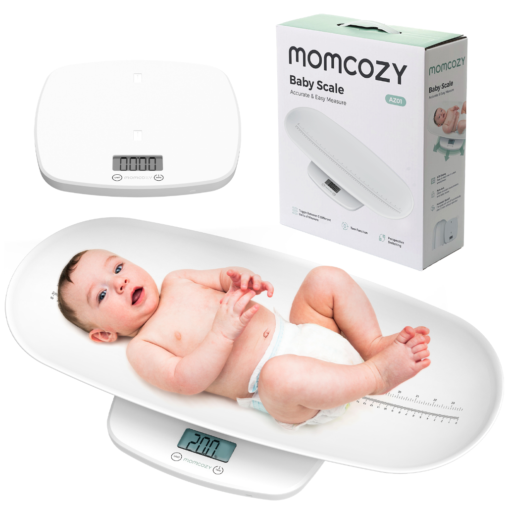 Momcozy Baby Scale, Multi-Function Scale for Body Weight&Height,Large ...