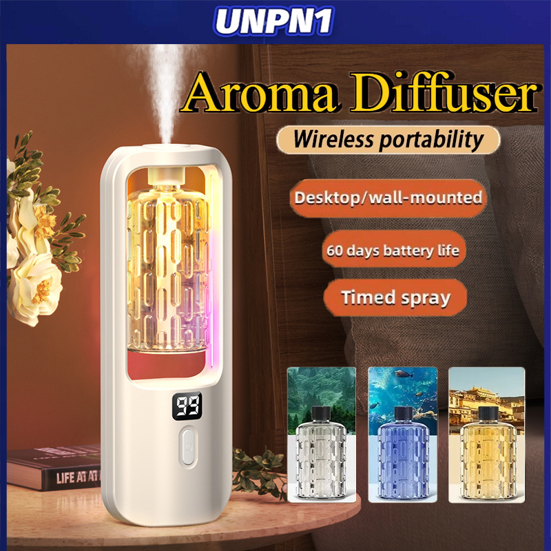Rechargeable Humidifier with Digital Display Fragrance Machine ...