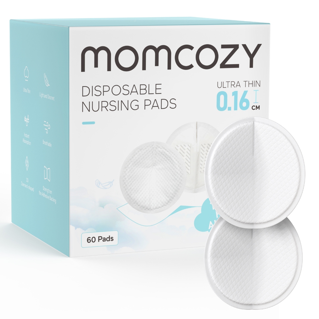 Momcozy Ultra-Thin Disposable Nursing Pads,Ultra-Absorbent and ...