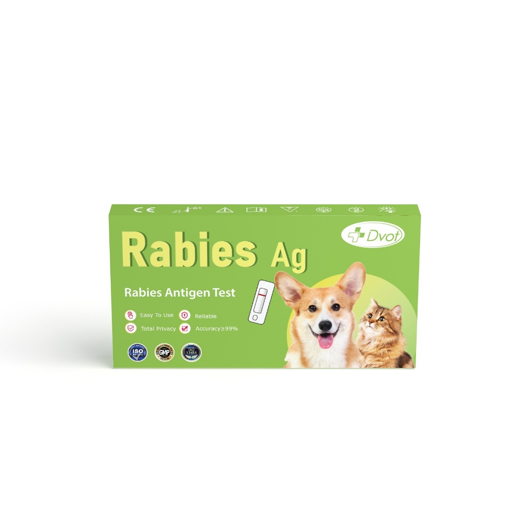 Rabies Antigen Test Kit - Rapid Detection with High Accuracy ≥99% for ...