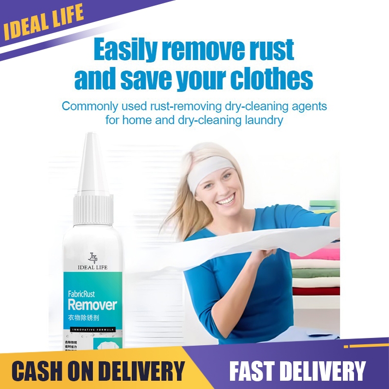 Rust Stain Remover Clothes Cleaner Drop Clothing Cleansing Rust Remover ...