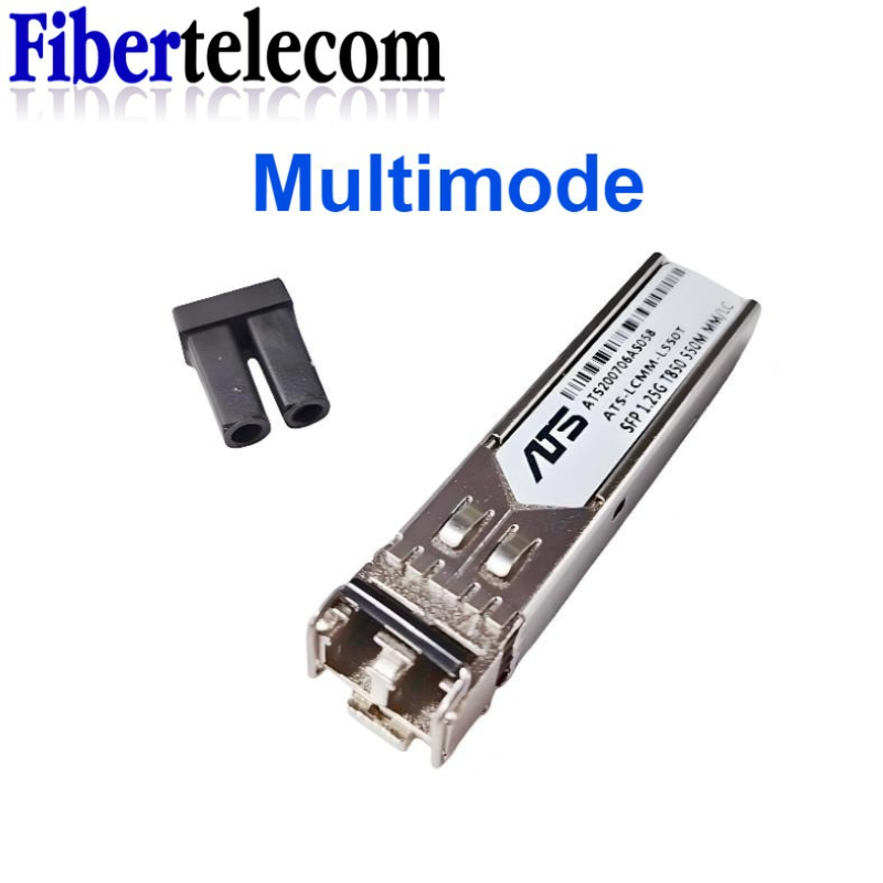 Multimode Dual LC Optical Transceiver MMF 850nm 1.25G SFP Fiber Optic ...