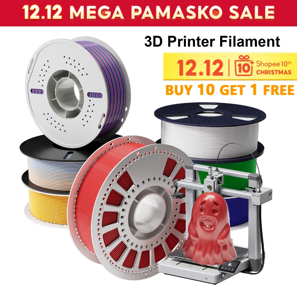 3D Printer Filament PETG PLA ABS TPU PLA Plus1KG 1.75 mm Filament ...
