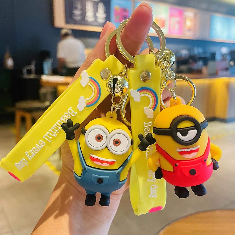 21 Classic Styles Minions Keychain Despicable Me Series Cartoon ...