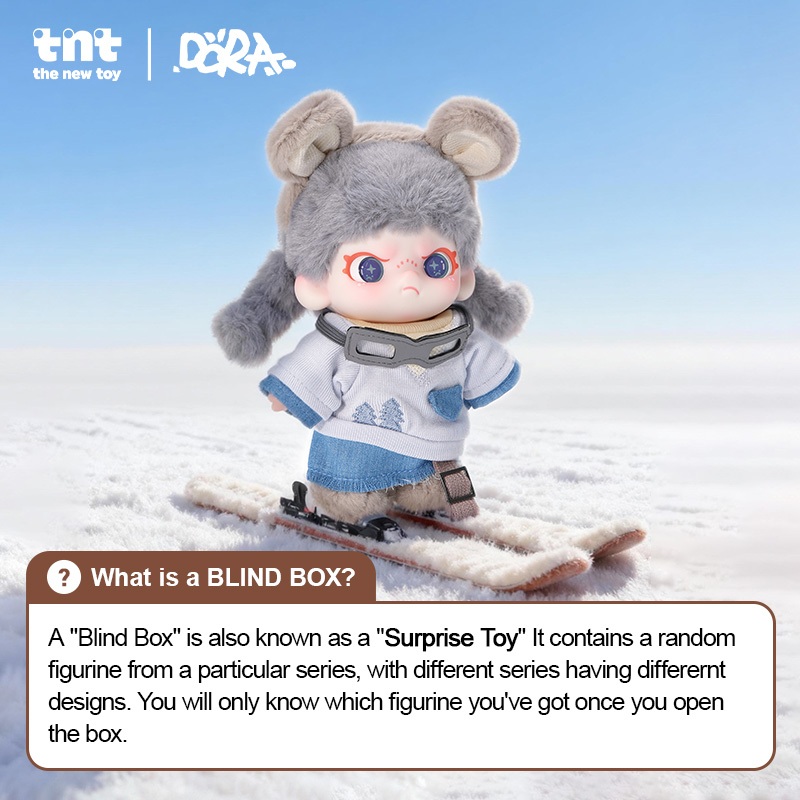 TNTSPACE DORA Be Yourself Series Plush Pendant Blind Box Figure