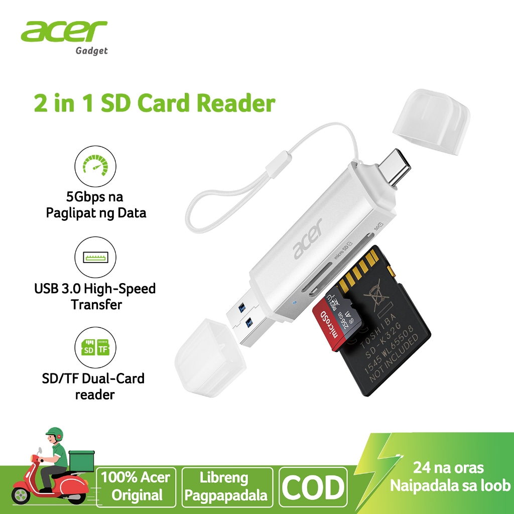 Anker USB-C SD 4.0 Memory Card Reader,PowerExpand 2-in-1,for SDXC,SDHC,SD, MMC,Micro SD,UHS-II - View #5