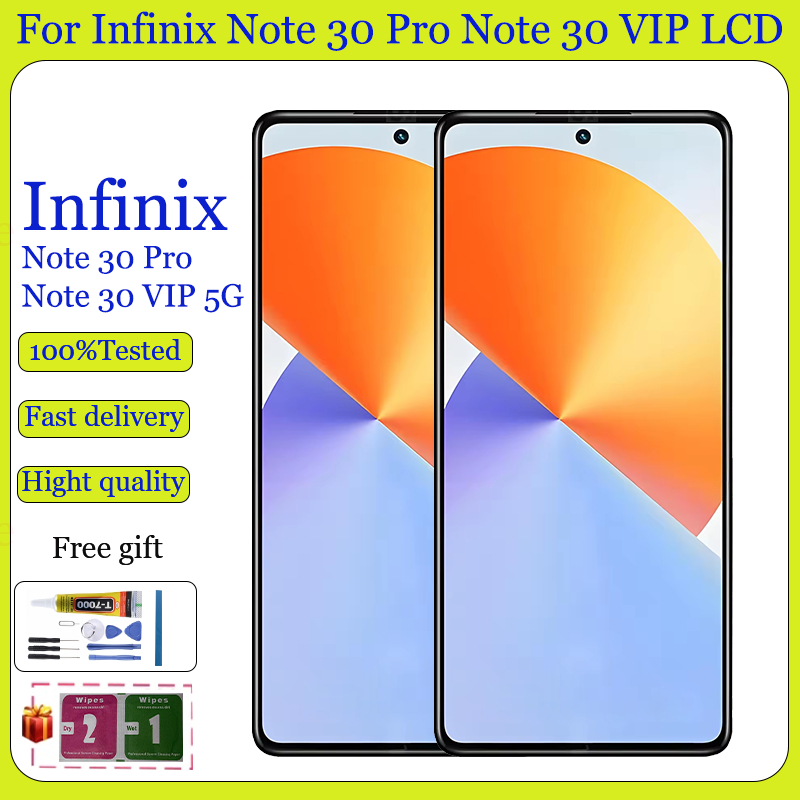 Original AMOLED For Infinix Note 30 Pro Note 30 VIP 5G LCD Display ...