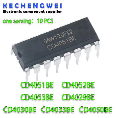 2-10PCS 10PCS CD4051BE CD4051 DIP DIP-16 CD4029BE CD4030BE CD4033BE ...