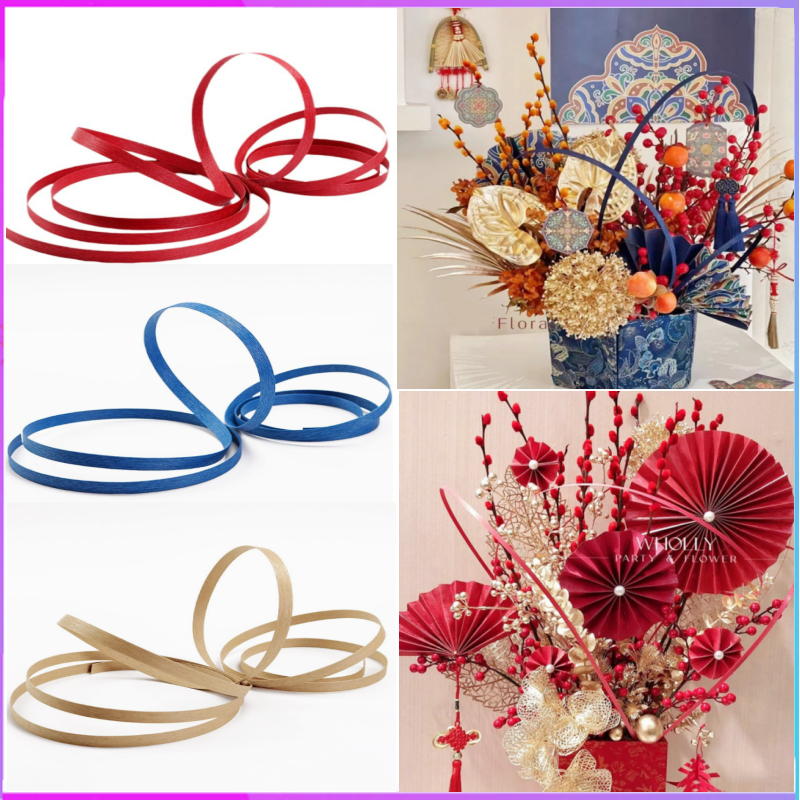1.2cm 5 meters paper tape ribbon~New Year's Day Valentine's Day wedding ...