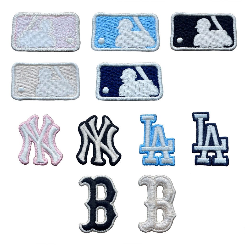 Customize Brand Logo MLB iron on Sew on Embroidery Patches Baseball ...