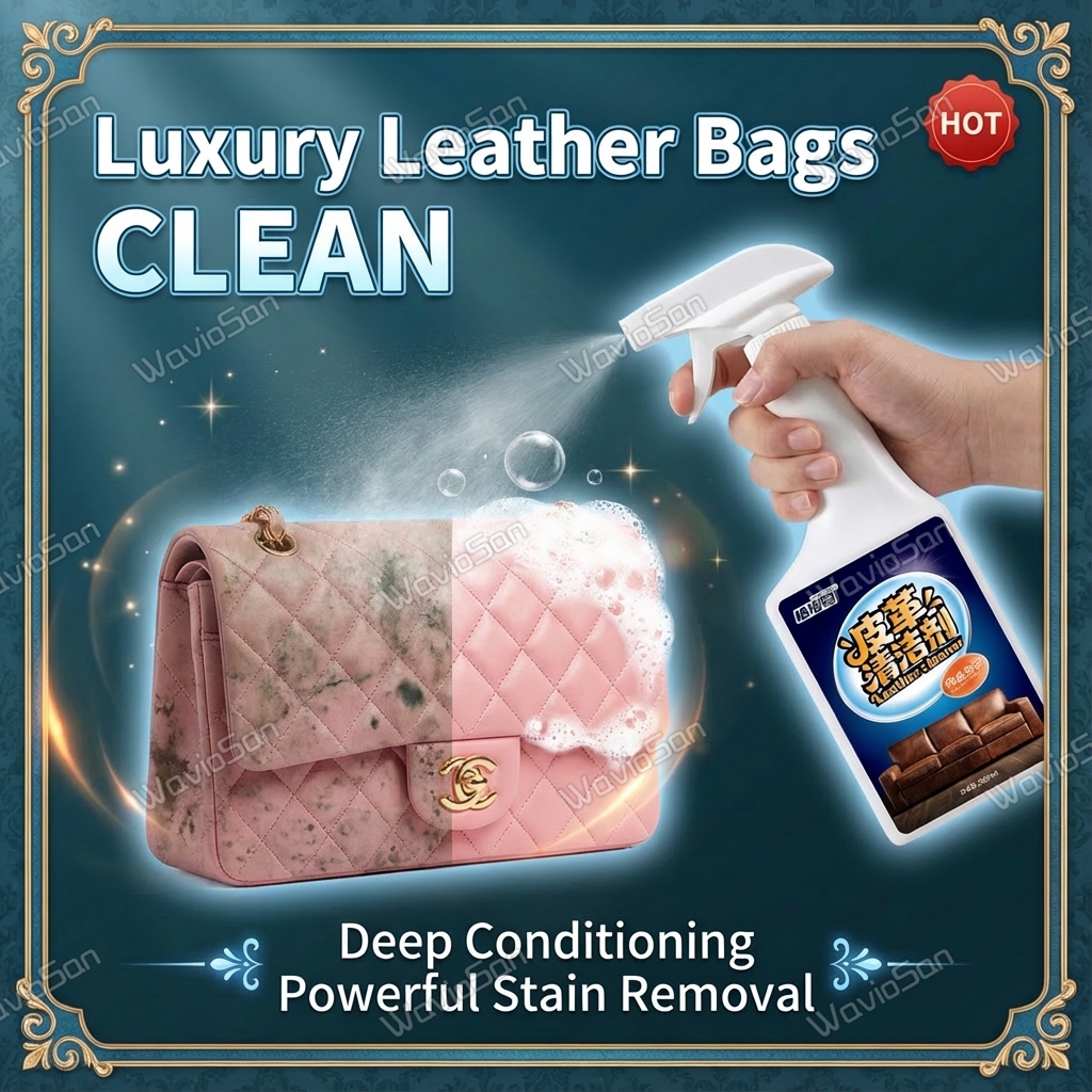Powerful Leather Cleaner KAMI Leather Bag Cleaner and Polisher 500ml ...